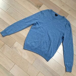 J.Crew blue womens cashmere sweater M